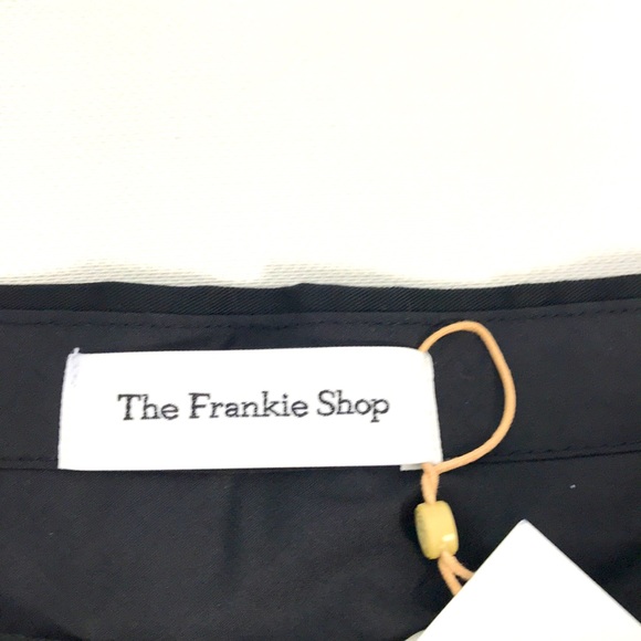 NWT The Frankie Shop TANSY PLEATED TROUSERS - BLACK - Picture 11 of 15